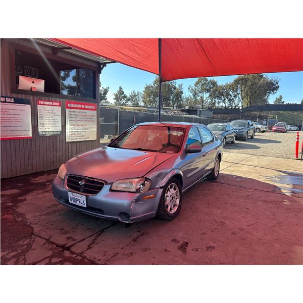 2001 NISSAN MAXIMA