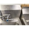 Image 4 : Advance Tabco Wall Mount Sink w/ Faucet 16.5" x 13.5" x 6" (sink depth)