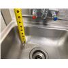 Image 8 : Advance Tabco Wall Mount Sink w/ Faucet 16.5" x 13.5" x 6" (sink depth)