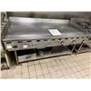 Image 2 : Vulcan Gas Griddle w/ Table & Undershelf 72" x 30" (contents not included)