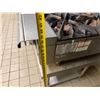 Image 11 : Vulcan 4-Burner Heavy Duty Gas Range on Metal Table 36" x 34"