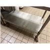 Image 3 : Metal Work Table on Wheels w/ Undershelf 48" x 30" x 36"H (contents not included)