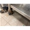 Image 6 : Metal Work Table on Wheels w/ Undershelf 77" x 29" x 34"H (contents not included)