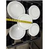 Image 7 : Cambro N13500 Dish Dolly Cart w/ Multiple 10" White Plates