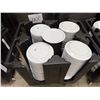 Image 2 : Cambro Dish Dolly Cart w/ Multiple Carlisle 10" White Plates