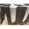 Image 4 : Cambro Dish Dolly Cart w/ Multiple Carlisle 10" White Plates