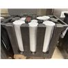 Image 3 : Cambro Dish Dolly Cart w/ Multiple Carlisle 6.5" White Plates