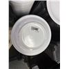 Image 5 : Cambro Dish Dolly Cart w/ Multiple Carlisle 6.5" White Plates