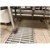Image 5 : Metal Freestanding Sink on Wheels (no faucet) 25" x 25" x 10" (sink depth)