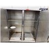 Image 3 : FWE Food Warming Equipment 2-Door Heated Banquet Cabinet 60"W