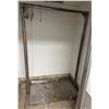 Image 1 : Metal Commercial Meat Hanging Rack w/ Hooks 48"W x 74"H