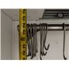 Image 5 : Metal Commercial Meat Hanging Rack w/ Hooks 48"W x 74"H