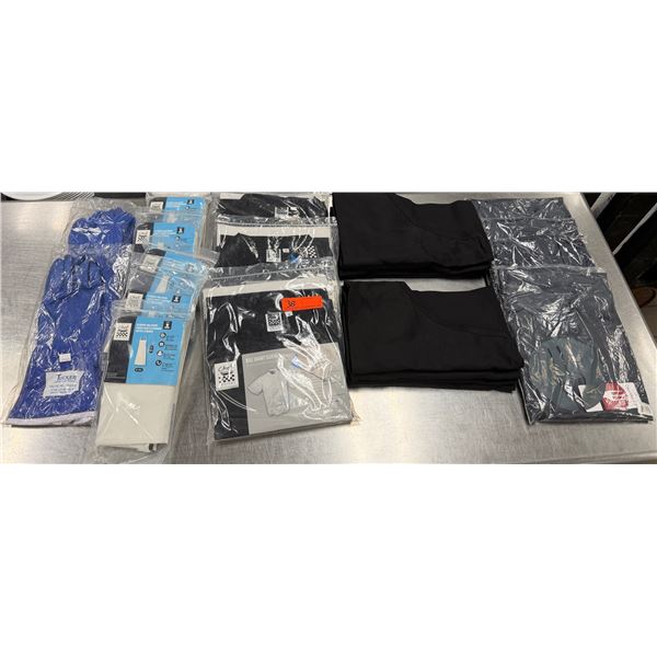 Multiple Short Sleeve Chef Jackets, Bib Aprons, etc