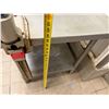 Image 9 : Metal Work Table w. Undershelf & Attached Edlund Can Opener 30" x 30" x 29"H