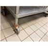 Image 3 : Metal Work Table on Wheels 60" x 30" x 32"H (contents not included)