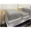 Image 3 : Multiple Rectangular Plastic Food Storage Bins w/ Some Lids