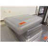 Image 6 : Multiple Rectangular Plastic Food Storage Bins w/ Some Lids