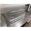 Image 7 : Multiple Rectangular Plastic Food Storage Bins w/ Some Lids