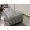 Image 9 : Multiple Rectangular Plastic Food Storage Bins w/ Some Lids