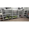 Image 1 : Qty 9 Cambro Shelving Units, Misc Sizes (contents not included)
