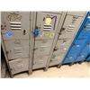 Image 18 : Qty 2 Republic Metal 15-Compartment Locker Units 36" x 12" x 66"H (each)