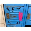 Image 8 : Qty 2 Republic Metal 15-Compartment Locker Units 36" x 12" x 66"H (each)