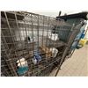 Image 3 : Metal Mesh Locking Security Cage 49" x 24" x 64"H (contents not included)