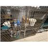 Image 6 : Metal Mesh Locking Security Cage 49" x 24" x 64"H (contents not included)