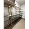 Image 4 : Qty 4 Metal Mesh Adjustable Shelving Units, Misc Sizes (contents not included)
