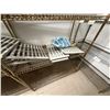 Image 7 : Qty 4 Metal Mesh Adjustable Shelving Units, Misc Sizes (contents not included)