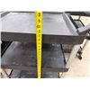Image 10 : Rubbermaid Mobile Utility Cart w/ 2 Undershelves 29.5" x 18" x 34"H