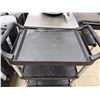 Image 2 : Rubbermaid Mobile Utility Cart w/ 2 Undershelves 29.5" x 18" x 34"H