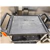 Image 2 : Rubbermaid Mobile Utility Cart w/ 2 Undershelves 29.5" x 18" x 34"H