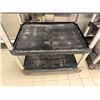 Image 4 : Rubbermaid Mobile Utility Cart w/ 2 Undershelves 29.5" x 18" x 34"H