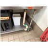 Image 7 : Metal Work Table w/ Backsplash, Drain & Undershelf 84" x 34" x 37"H (contents not included)