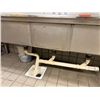 Image 13 : Metal 3-Basin Sink w/ Drainboards, Faucet 182"L x 28"W (contents not included)