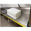 Image 9 : Metal 3-Basin Sink w/ Drainboards, Faucet 182"L x 28"W (contents not included)
