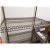 Image 2 : Metal Mesh 4-Tier Adjustable Shelving Unit 36" x 24" x 60"H