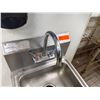 Image 2 : Advance Tabco Wall Mount Sink w/ Faucet 17" x 13.5"