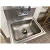 Image 3 : Advance Tabco Wall Mount Sink w/ Faucet 17" x 13.5"