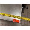 Image 4 : Advance Tabco Metal Work Table on Wheels w/ Undershelf 48" x 30" x 36"H (contents not included)