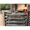 Image 2 : GSW Metal Mobile Pan Cooling Rack 18" x 24.5" x 71"H w/ Some Pans