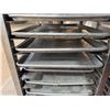 Image 4 : GSW Metal Mobile Pan Cooling Rack 18" x 24.5" x 71"H w/ Some Pans