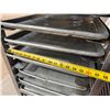 Image 8 : GSW Metal Mobile Pan Cooling Rack 18" x 24.5" x 71"H w/ Some Pans