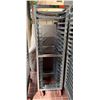 Image 1 : Metal Mobile Pan Cooling Rack 21" x 24" x 71"H w/ Some Pans