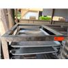Image 2 : Metal Mobile Pan Cooling Rack 21" x 24" x 71"H w/ Some Pans