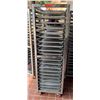 Image 1 : Metal Mobile Pan Cooling Rack 21" x 24" x 71"H w/ Some Pans