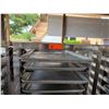 Image 2 : Metal Mobile Pan Cooling Rack 21" x 24" x 71"H w/ Some Pans