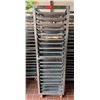 Image 1 : Metal Mobile Pan Cooling Rack 21" x 24" x 71"H w/ Some Pans