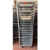Image 1 : Metal Mobile Pan Cooling Rack 21" x 24" x 71"H w/ Some Pans